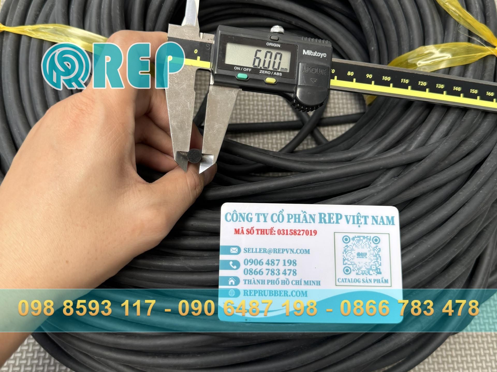 Dây gioăng xốp EPDM phi 7mm