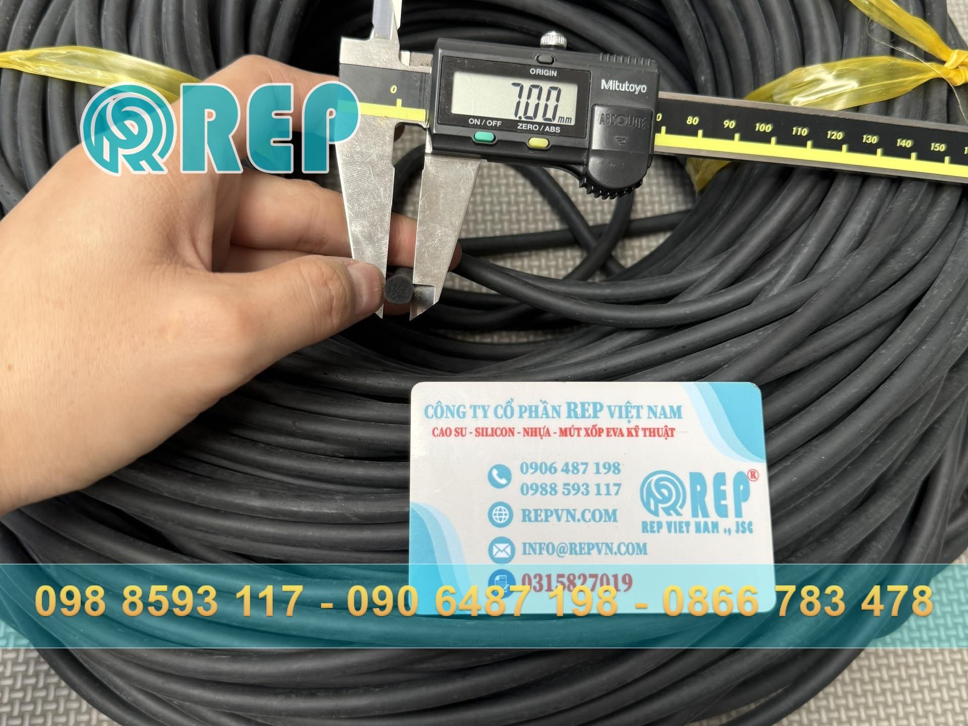Dây gioăng xốp EPDM phi 10mm