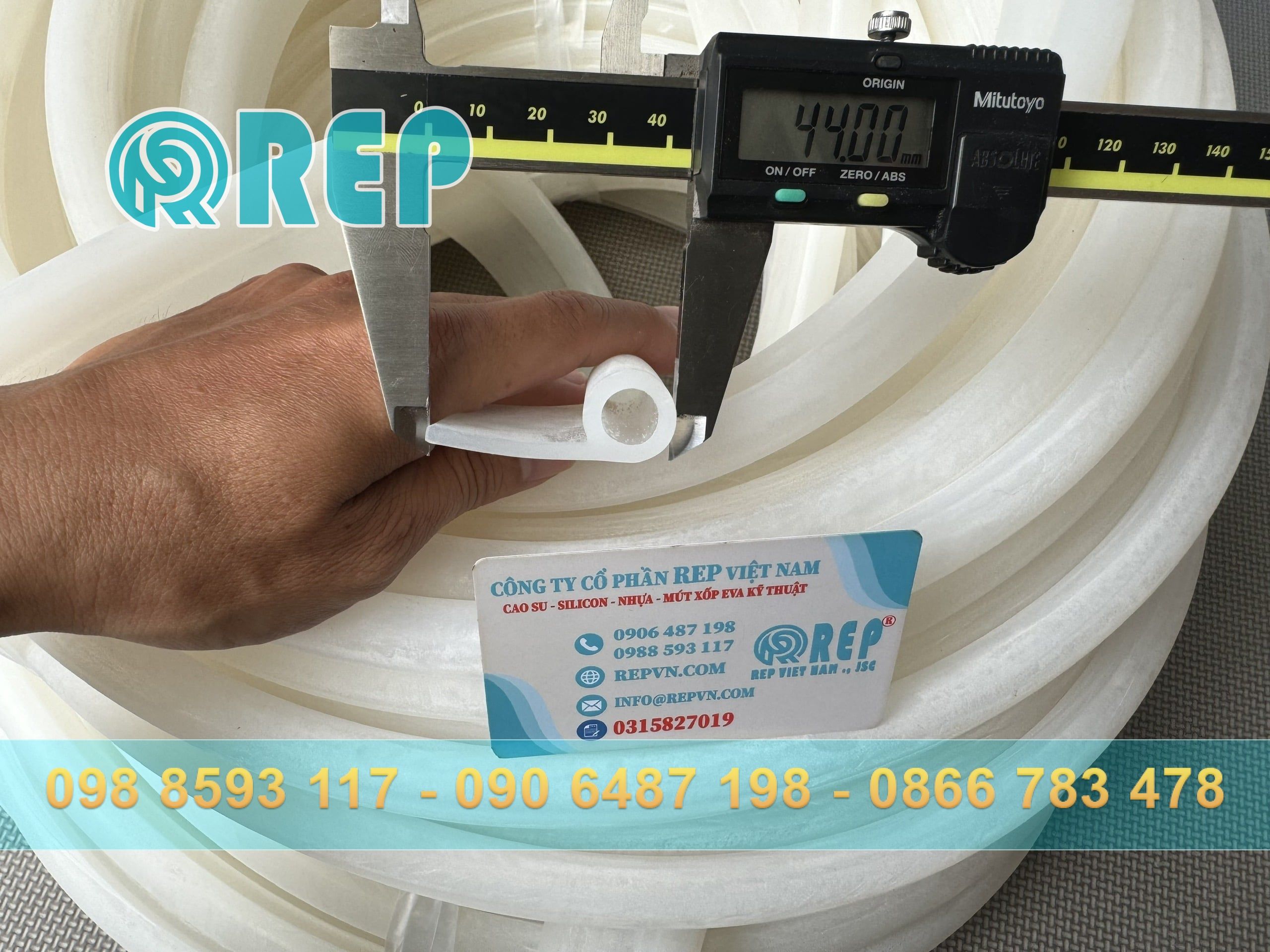 Chi tiết gioăng silicon chữ p