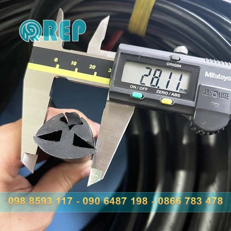 Gioang cao su chu H 20x28