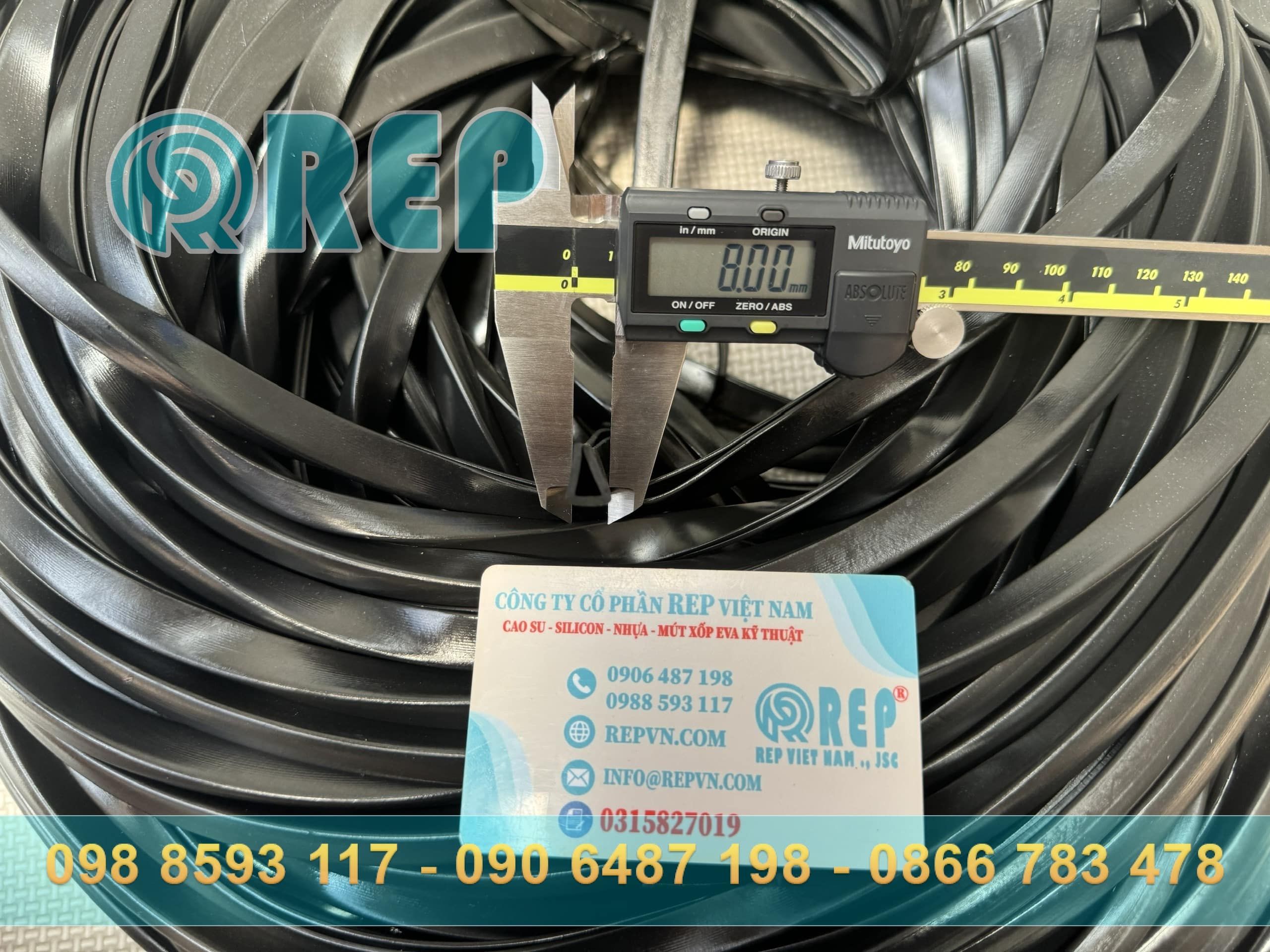 ron cao su chu u khe 4mm