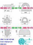 Ron cao su chữ D EPDM, Silicone – Bền nhiệt, chống nước, chống ồn