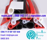 Ron cao su xốp, silicon đỏ, trắng, đen chữ P