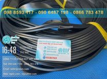 Ron cao su chữ U chèn Khe 2mm - 3mm chịu nhiệt, chống lão hóa