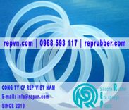 Silicon oring thực phẩm màu trắng