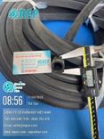 Ron cao su xốp NBR chữ D 24x23x4