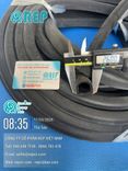 Ron cao su xốp EPDM chữ D 26x24x4