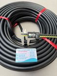 Ron cao su EPDM chữ D 15x15x2