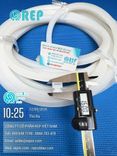Ron silicon trắng chữ H 14x16x3, khe 2mm
