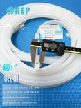 Ron silicon trắng chữ D 10x15x6