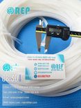 Ron silicon trắng chữ H 10x6x3