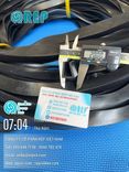 Ron cao su EPDM chữ U 20x24x3, khe 14mm