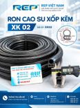 Gioăng cao su xốp bọc kẽm XK 02