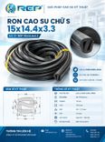 Gioăng cao su chữ S 15x14.4x3.3