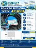 Gioăng cao su vuông 10x10
