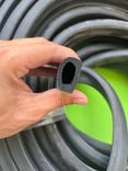 Ron cao su xốp EPDM chữ D 28x18x5