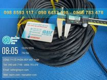 Ron cao su xốp EPDM phi 6 chống nước, mềm dẻo