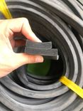 Ron cao su xốp EPDM chữ nhật 10x60