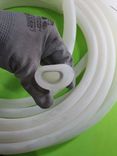 Ống silicon trắng trong 24x32