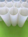 Ống silicon trắng nối nhiệt 100x104x260
