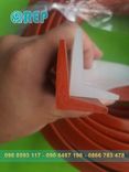 Ron silicon trắng chữ L 40x30x3