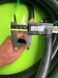 Ron cao su EPDM chữ D 25x15x10