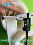 Ron silicon trắng chữ nhật 5x70