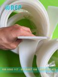 Ron silicon trắng chữ nhật 5x80