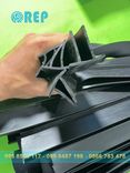Ron cao su EPDM chữ U 30x30x10