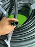Ron cao su xốp EPDM chữ T 34x20x4