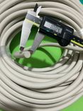 Ron cao su xốp NBR trắng phi 10