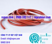 Dây silicon đỏ chịu nhiệt tròn D5, D8, D12, D15, D20