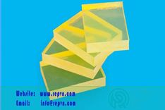 Nhựa PU màu vàng dạng tấm