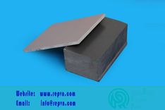 Nhựa PVC màu xám dạng tấm
