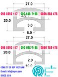 Ron cao su chèn xe đẩy khách sạn