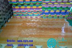 Thảm xốp màu vân gỗ